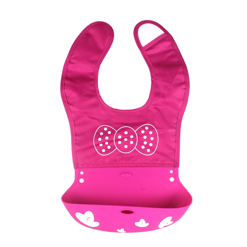 Bibby Cartoon Silicone Baby Bib