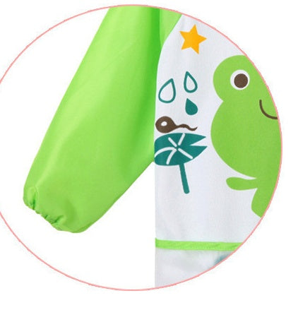 Green sleeveless shirt with a cartoon turtle design on a white background