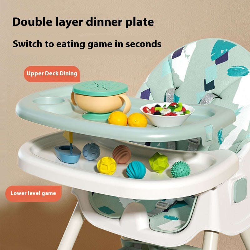 Convertible High Chair to Table Set | Baby & Toddler Dining Chair