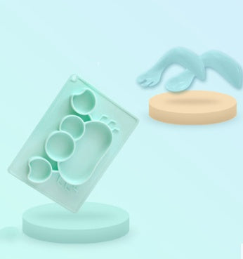 HoneyCub Baby Silicone Suction Bowl