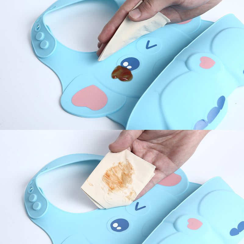 CradleLuxe Silicone Baby Bib