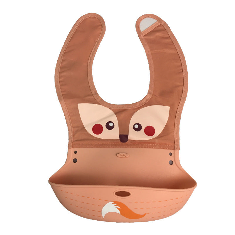 Bibby Cartoon Silicone Baby Bib