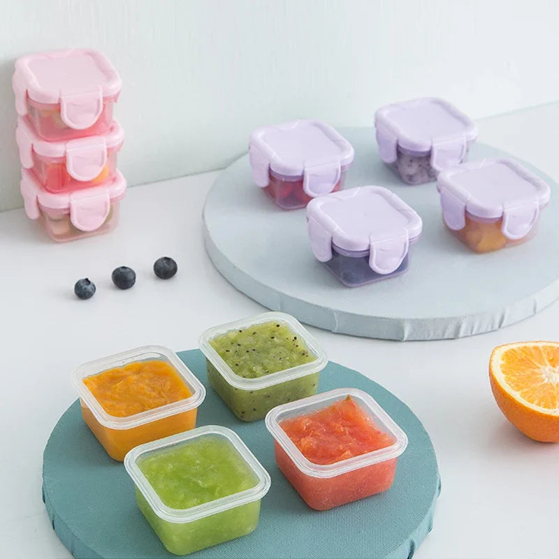 Ultimate 3-Piece Baby Feeding Bowl Set - Portable, Microwave-Safe Dishes with Sealed Storage for Easy Mealtime!