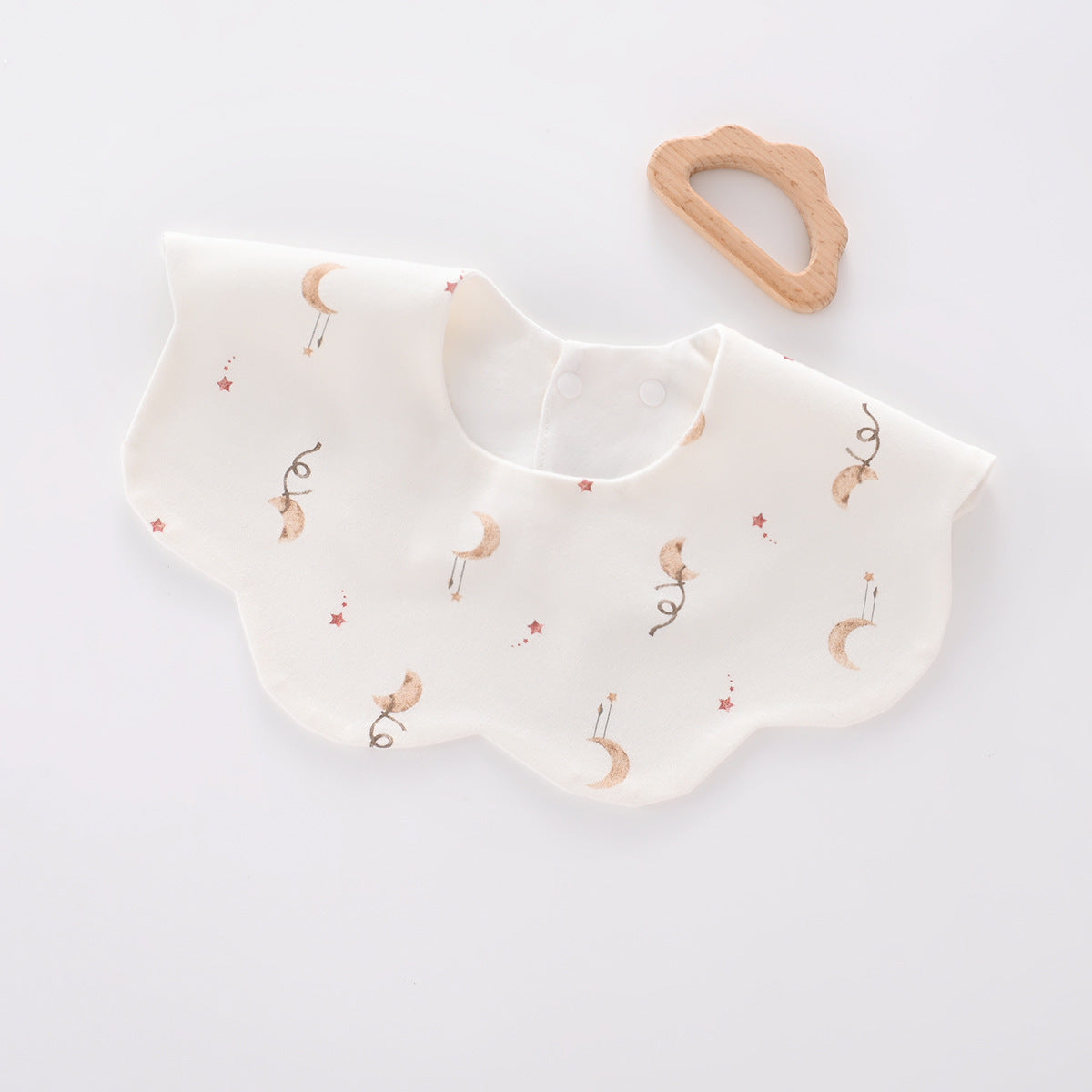 Pure Cotton Saliva Towel | Anti-Rash Drool Bib for Infants