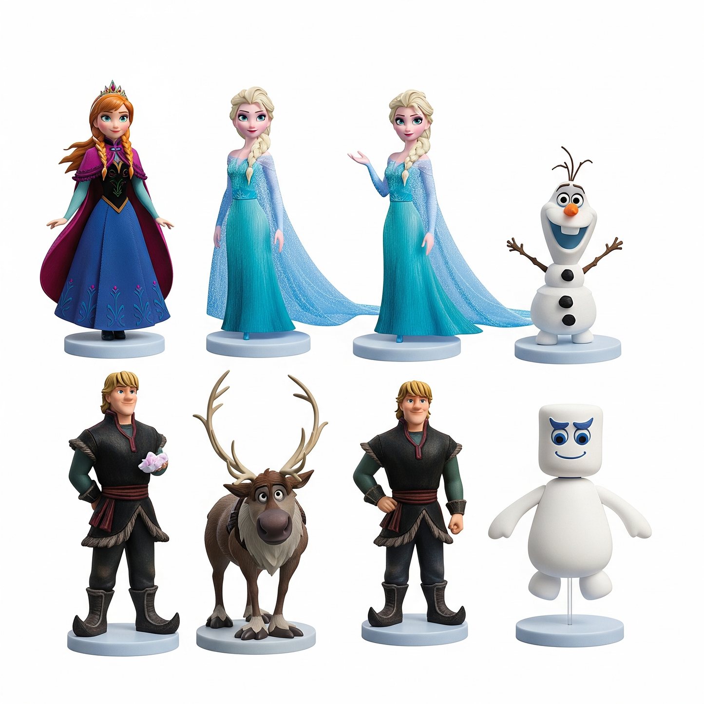 Magical Frozen Anna & Elsa Birthday Party Supplies - Disposable Tableware, Plates, Cups, Napkins & Balloons for Kids' Celebrations!