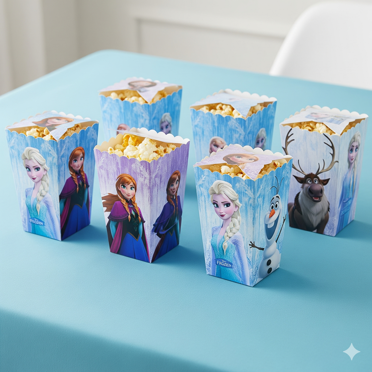 Magical Frozen Anna & Elsa Birthday Party Supplies - Disposable Tableware, Plates, Cups, Napkins & Balloons for Kids' Celebrations!