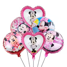 Minnie Mouse Birthday Party Essentials: Disposable Tableware, Balloons, Cups, Plates, and Tablecloth for a Magical Celebration!