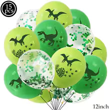 Dinosaur-Themed Birthday Party Disposable Tableware Set - Plates, Cups, Napkins & Tablecloth for Kids' Celebrations and Baby Showers