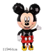 Blue Mickey Mouse Birthday Party Essentials: Disposable Cups, Plates, and Tablecloth for Kids' Celebrations
