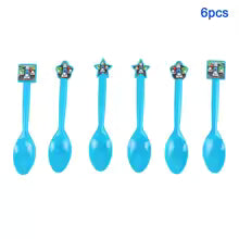 Thomas & Friends Birthday Party Essentials: Disposable Balloon Cups, Plates, and Tablecloth for Kids' Celebrations