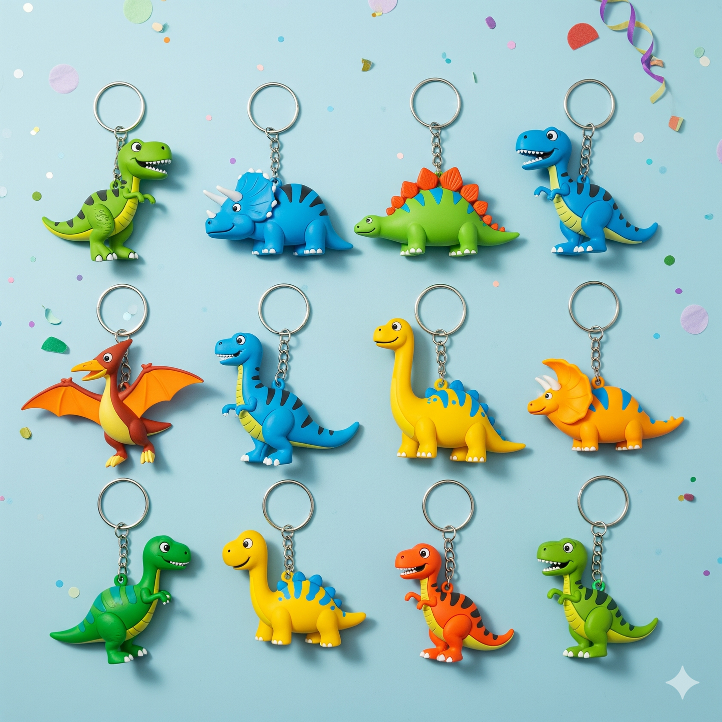Dinosaur-Themed Birthday Party Disposable Tableware Set - Plates, Cups, Napkins & Tablecloth for Kids' Celebrations and Baby Showers