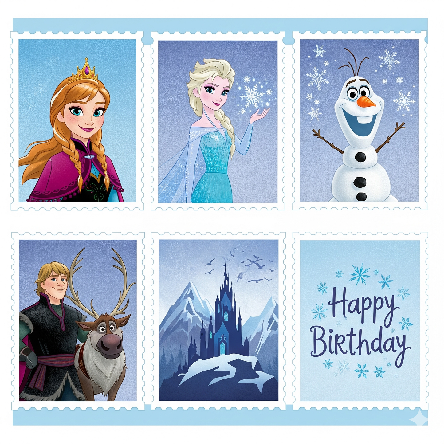 Magical Frozen Anna & Elsa Birthday Party Supplies - Disposable Tableware, Plates, Cups, Napkins & Balloons for Kids' Celebrations!