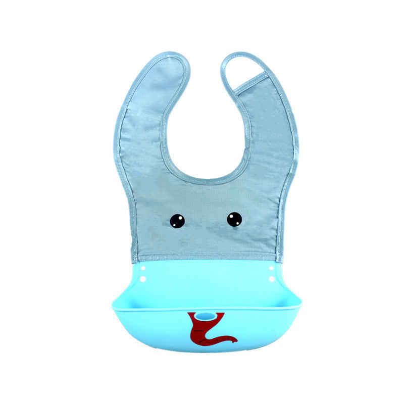 Bibby Cartoon Silicone Baby Bib