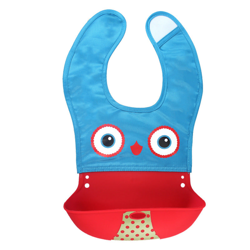 Bibby Cartoon Silicone Baby Bib