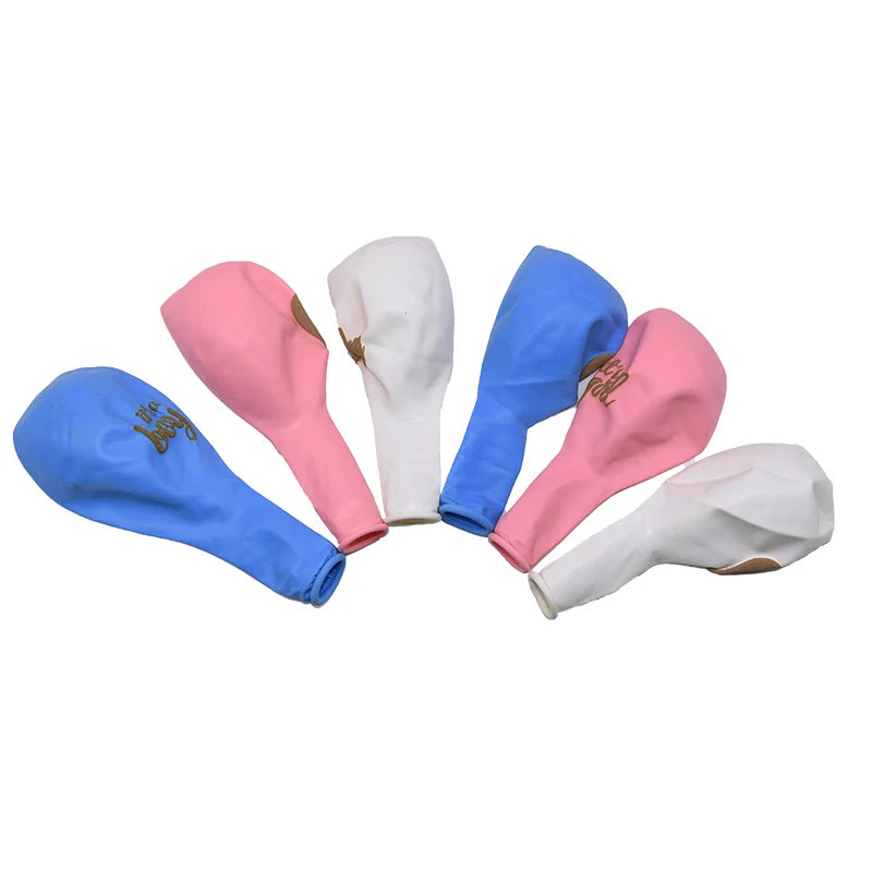 OhBebe Baby Shower Decorations Set – Gender Reveal Balloons