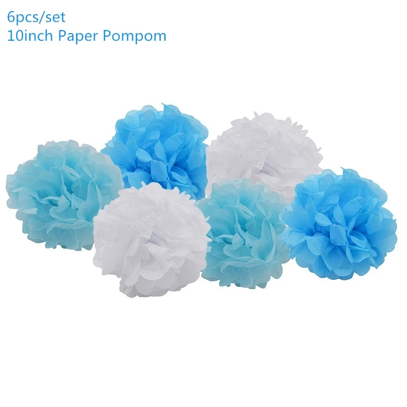 OhBebe Baby Shower Decorations Set – Gender Reveal Balloons