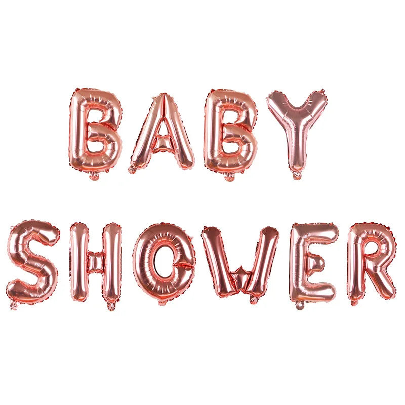 OhBebe Baby Shower Decorations Set – Gender Reveal Balloons