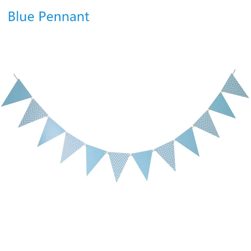 OhBebe Baby Shower Decorations Set – Gender Reveal Balloons