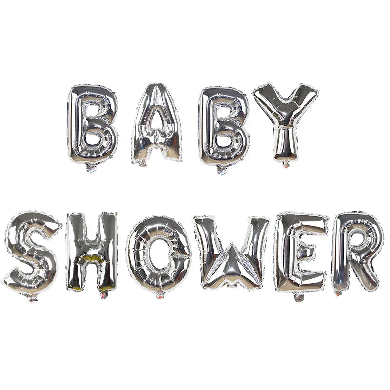 OhBebe Baby Shower Decorations Set – Gender Reveal Balloons