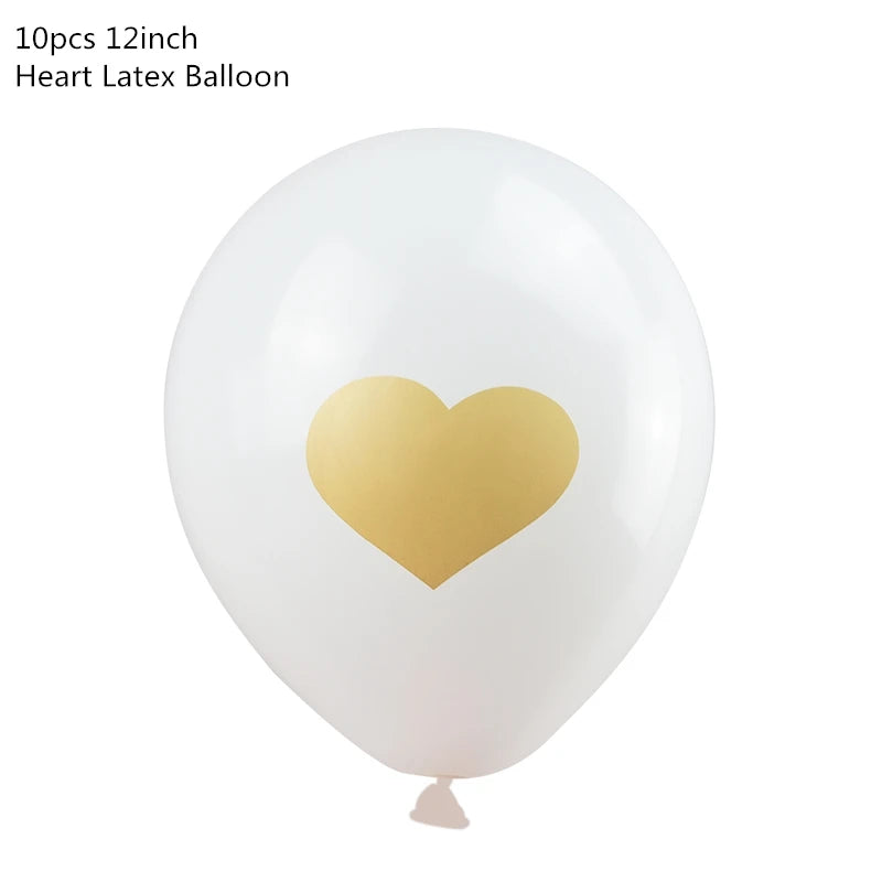 OhBebe Baby Shower Decorations Set – Gender Reveal Balloons