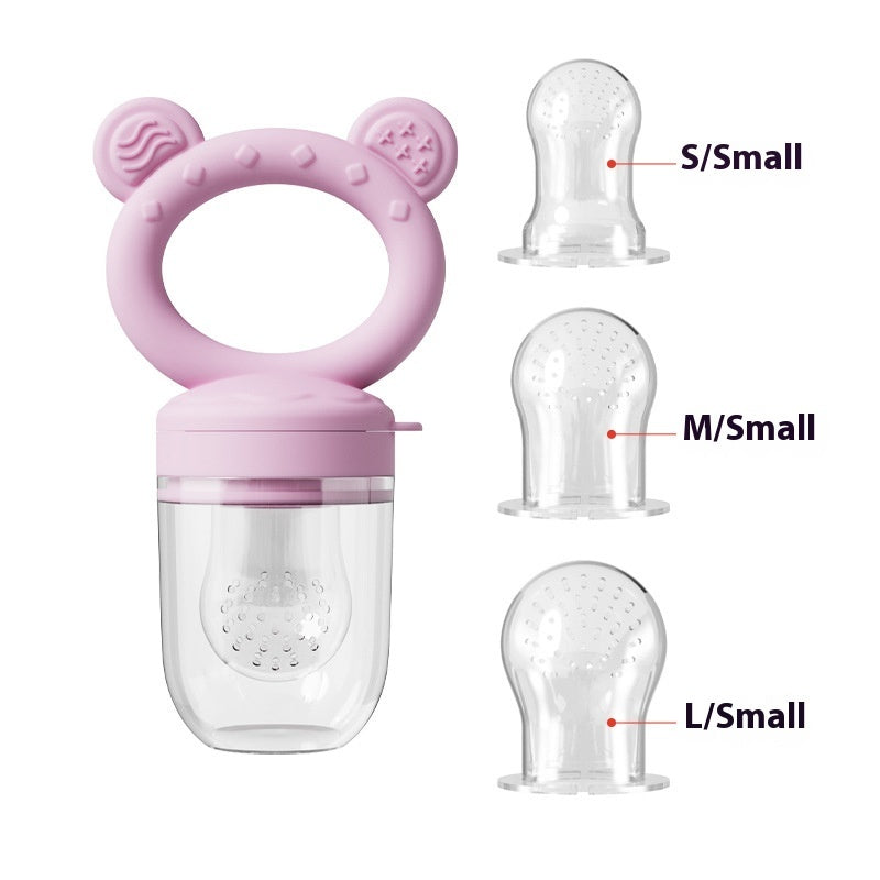 Tottoes Silicone Baby Food Feeder – Edible Fruit Teether & Solid Food Nipple for Infants