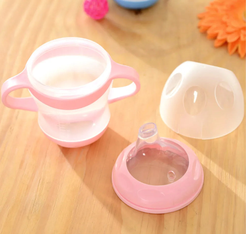 Baby Training Cups with Handles - Perfect for Water & Milk Feeding!