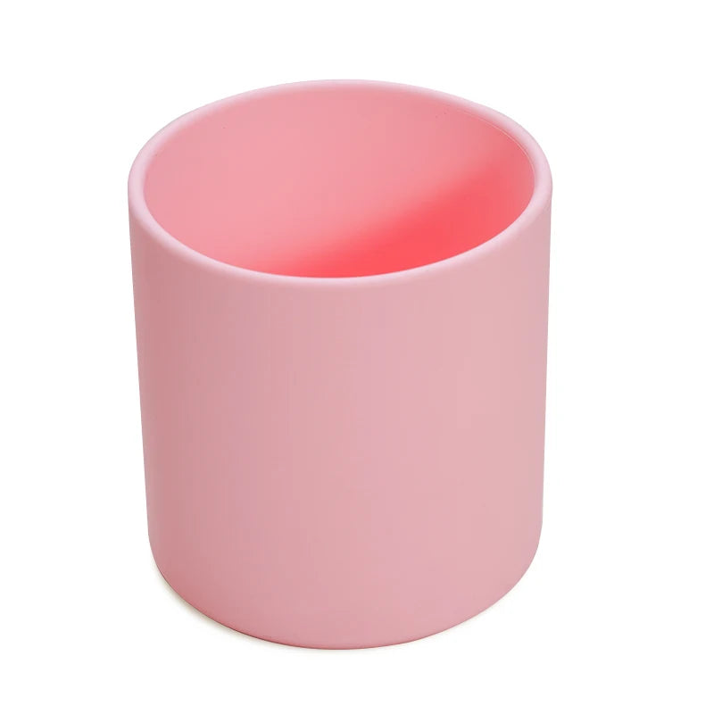 Leakproof Silicone Baby Drink Cup - Perfect for Toddlers & Kids, 220ML Water Bottle
