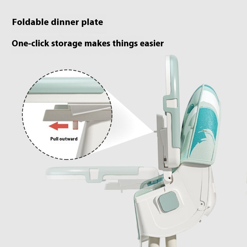 Convertible High Chair to Table Set | Baby & Toddler Dining Chair
