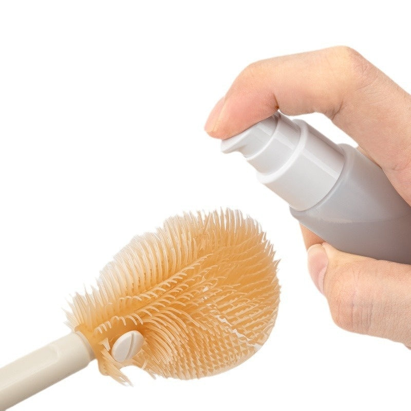 Bottol Silicone Baby Bottle Brush Set – Special Washing Kit with Storage Box | Durable, Hygienic & Space-Saving Cleaning Essentials for Infant Feeding Bottles