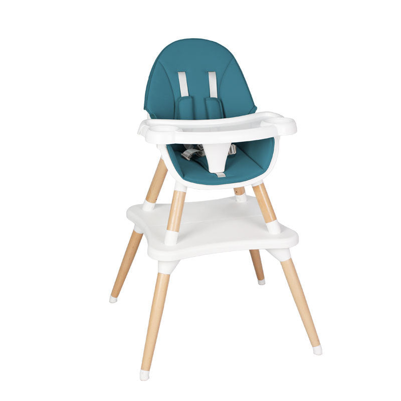 Family Mealtime Solution | Convertible Wooden High Chair & Table