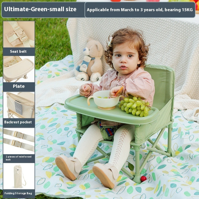 Mini Beach Dining Chair | Portable Baby Seaside Stool
