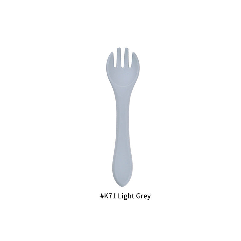 OlivioTots Food-Grade Silicone Baby Fork