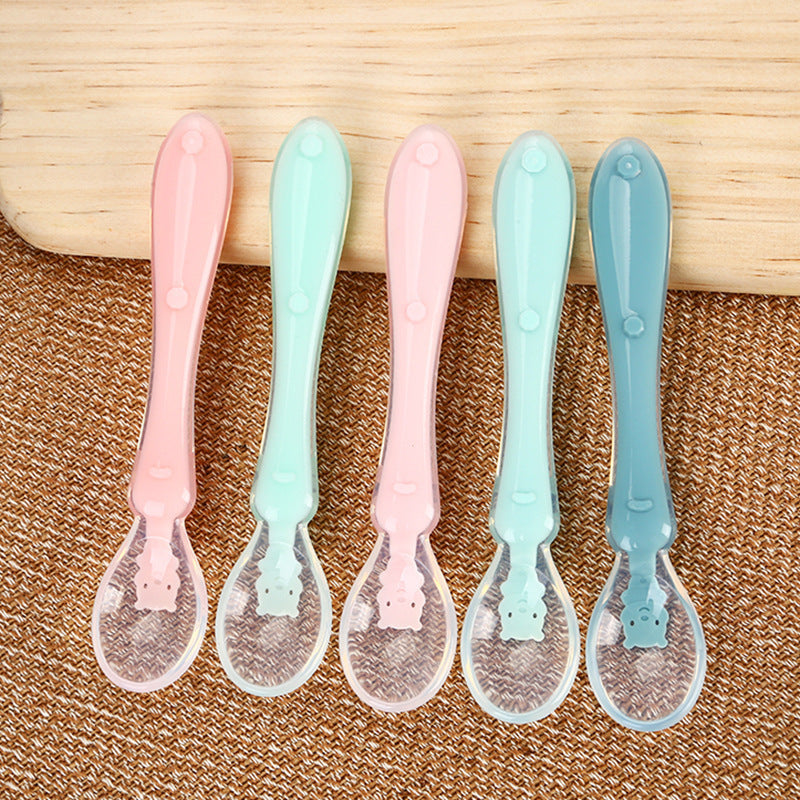 BelloBebe Silicone Baby Feeding Spoon