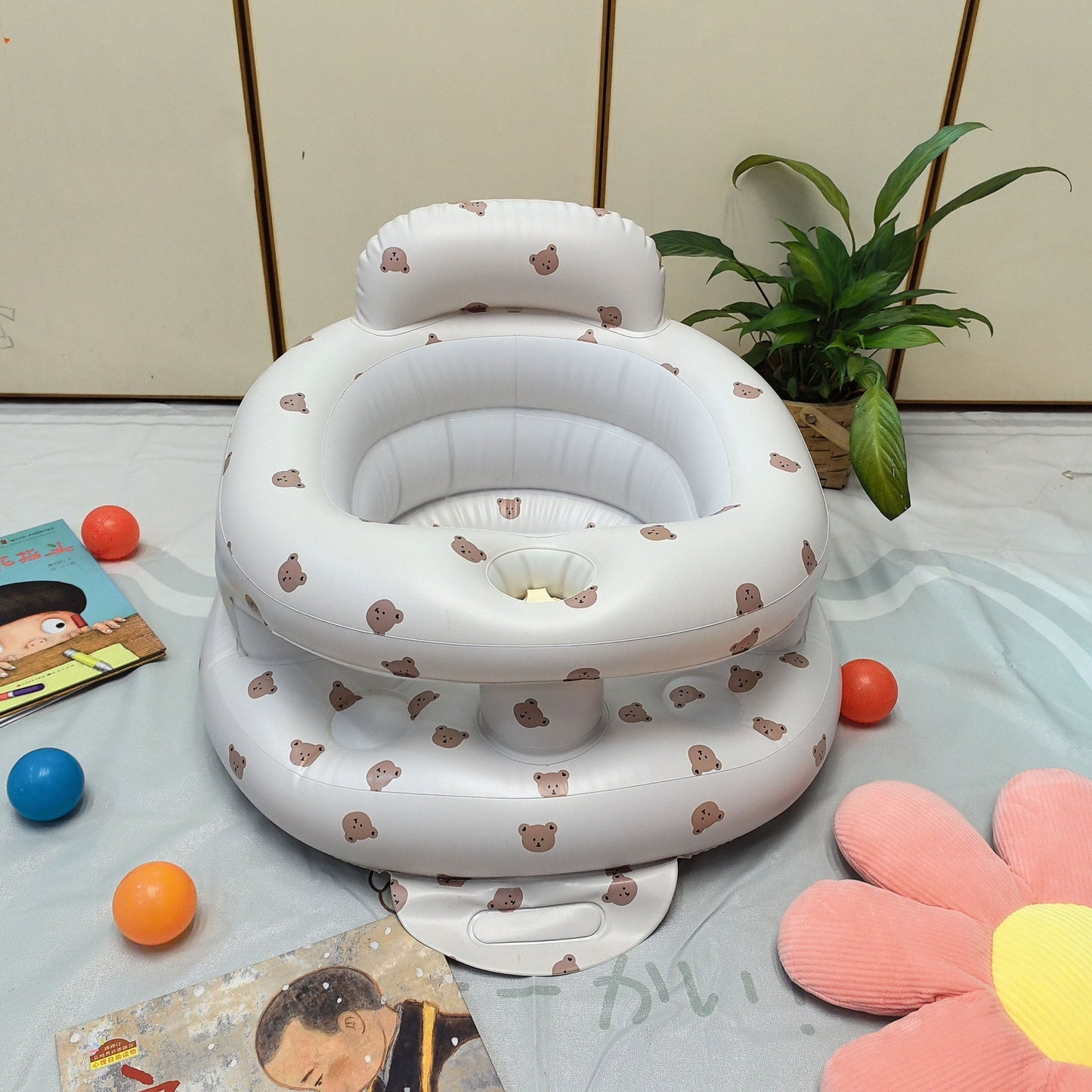 Inflatable Baby Support Seat | Easy-to-Carry Infant Chair