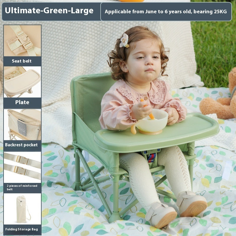 Mini Beach Dining Chair | Portable Baby Seaside Stool