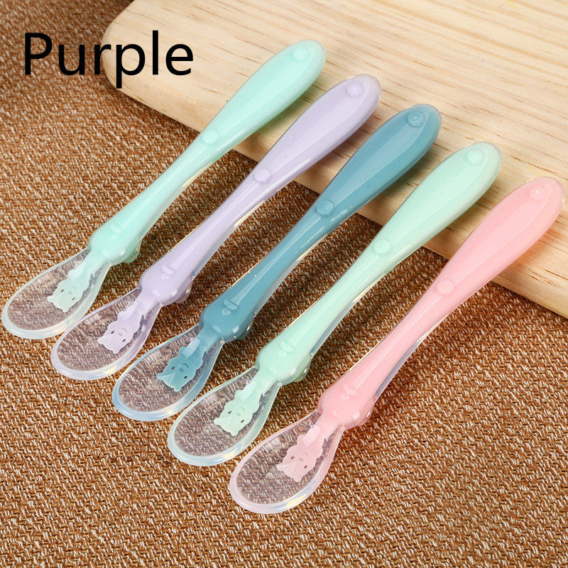 BelloBebe Silicone Baby Feeding Spoon