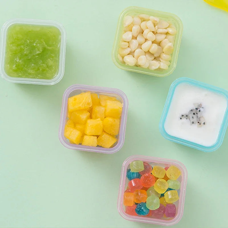 Ultimate 3-Piece Baby Feeding Bowl Set - Portable, Microwave-Safe Dishes with Sealed Storage for Easy Mealtime!