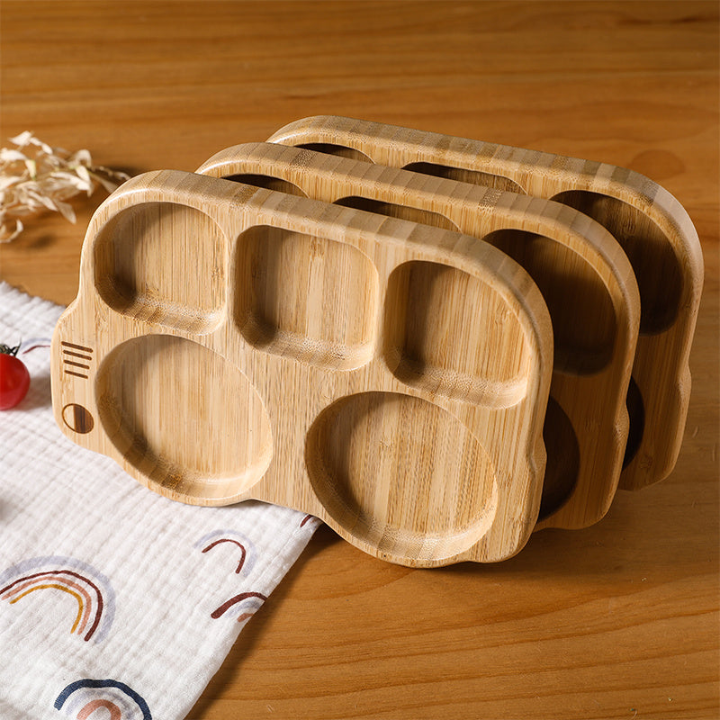 SnuggleSprout Wooden Feeding Bowl