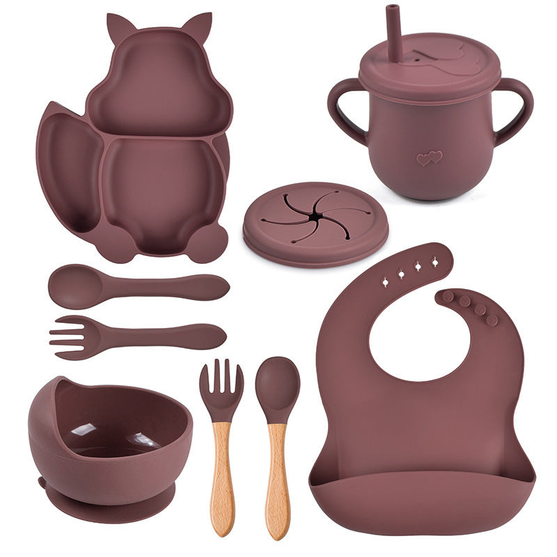 Brown Baby Tablewear