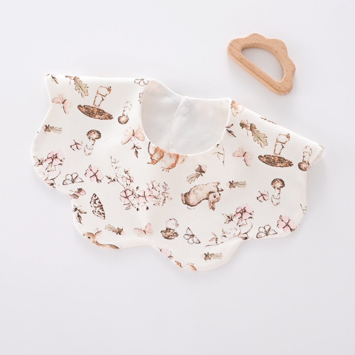 Pure Cotton Saliva Towel | Anti-Rash Drool Bib for Infants
