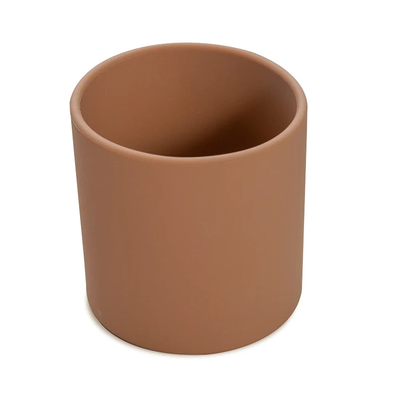 Leakproof Silicone Baby Drink Cup - Perfect for Toddlers & Kids, 220ML Water Bottle