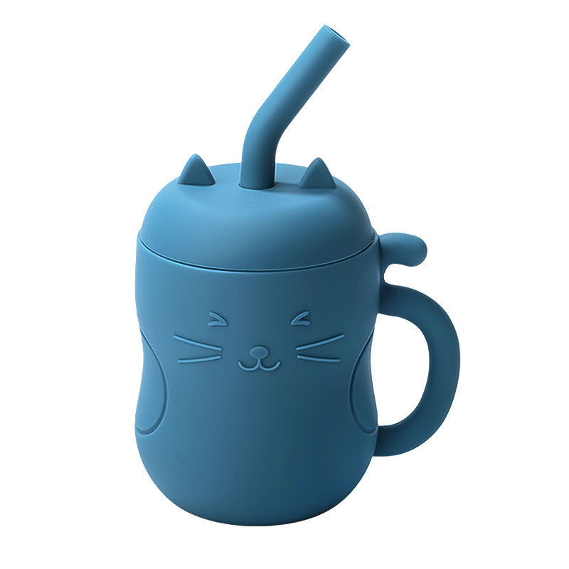 SipNest Baby No-Spill Silicone Cup with Straw – Durable, Safe & Easy-to-Clean Design | Essential Drinking Cup for Babies, Toddlers & Maternal Child Care