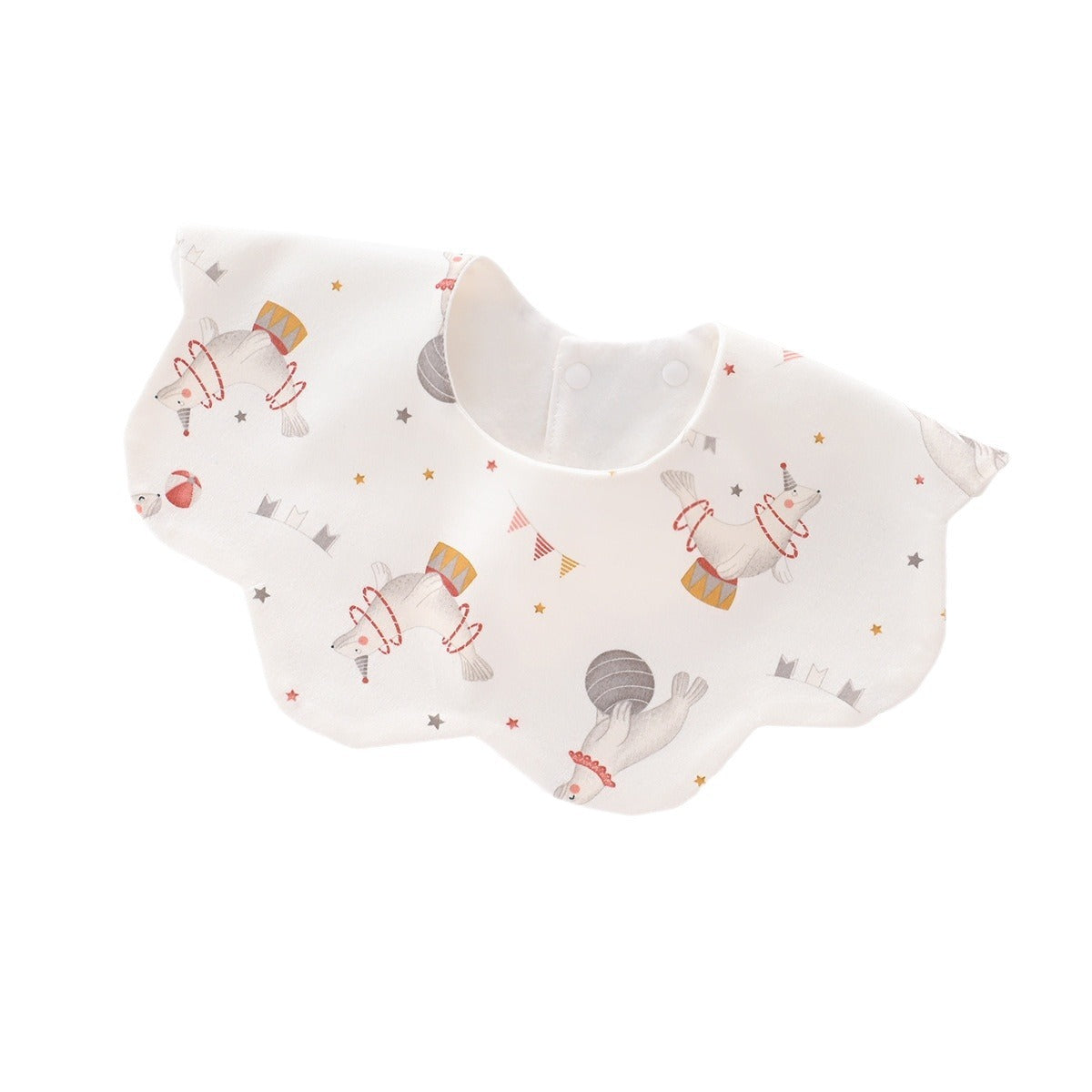 Pure Cotton Saliva Towel | Anti-Rash Drool Bib for Infants