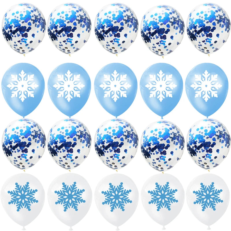 Enchanting Frozen Anna & Elsa Birthday Party Supplies – Disposable Tableware, Plates, Cups, Napkins, Balloons for Kids & Baby Showers