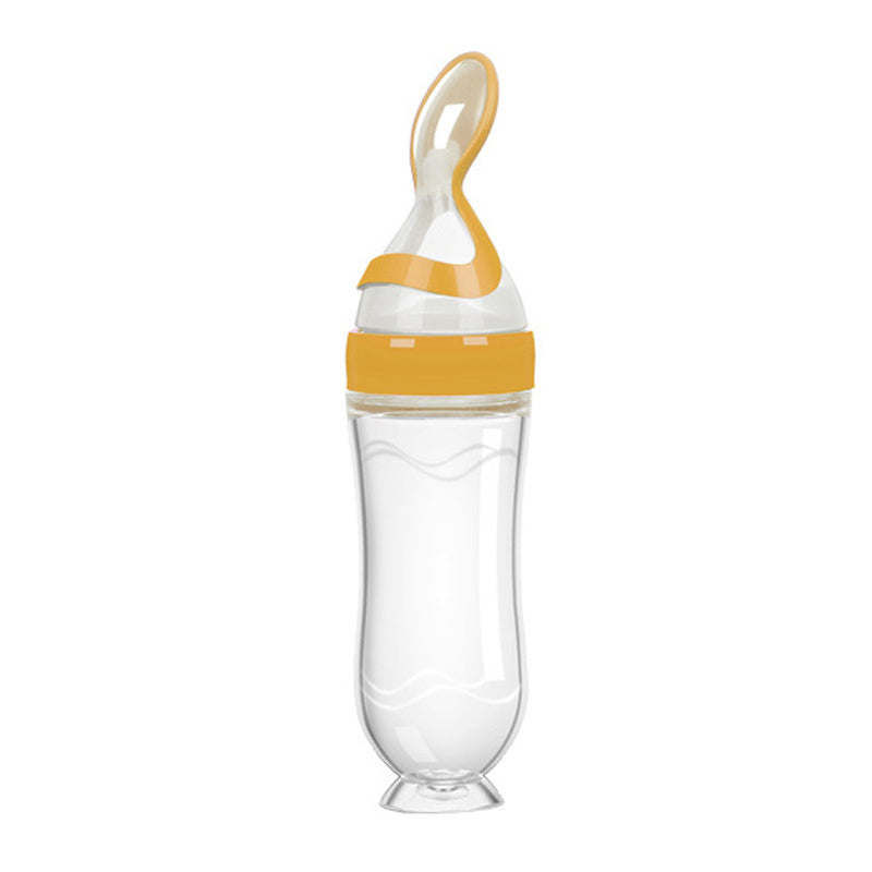 Nestacular's Mess-Free 2-in-1 Baby Feeder | Puree Squeeze Spoon