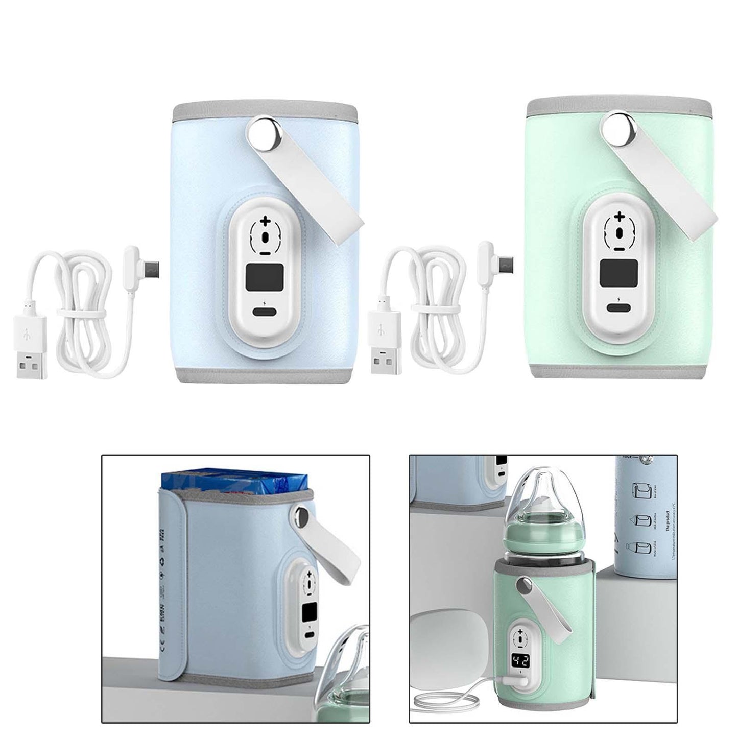 TinyHugs Portable Baby Bottle Warmer