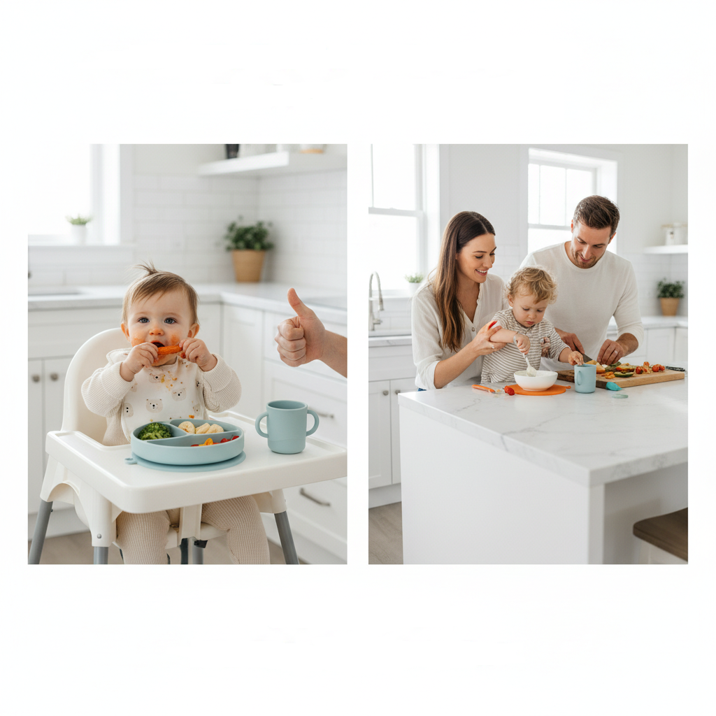 Early Self-Feeding Exploration