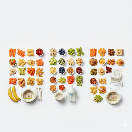 safe first finger foods for baby led weaning 6 months