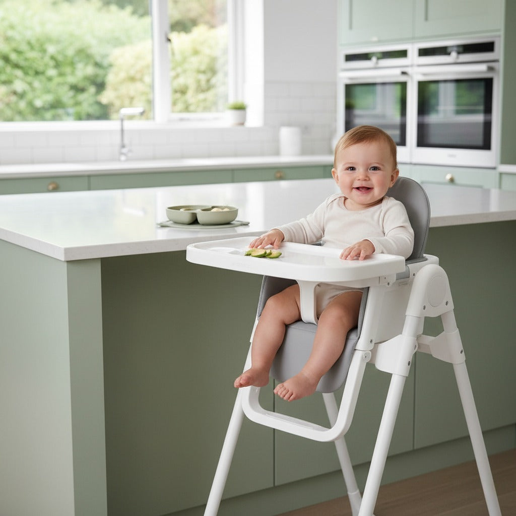 multi-functional high chair for bar height counters