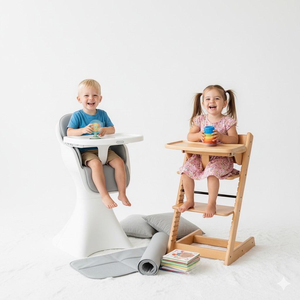comfortable high chair cushions with waterproof cover